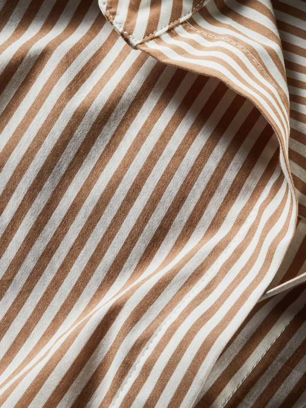 Veronica Beard Amelia Striped Button-Down Shirt Size 6 - Picture 4 of 12